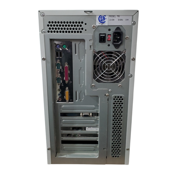 Vintage PC - P6VAP-A+ Motherboard - Intel Pentium III, 128MB RAM - No  HDD