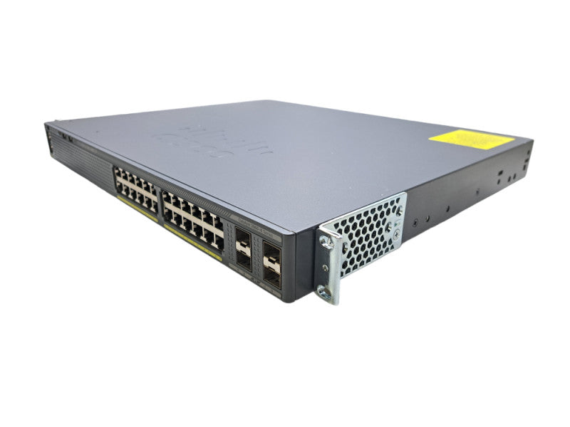 Cisco WS-C2960X-24PS-L | 24-Port Gigabit PoE+ 370W Switch | 4x SFP Q