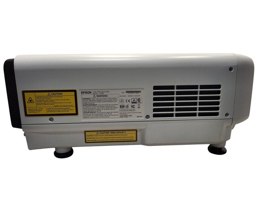 Epson Pro L1100U / 4K WUXGA 3LCD /4K Laser Projector 496 Lumens Hours, H735A