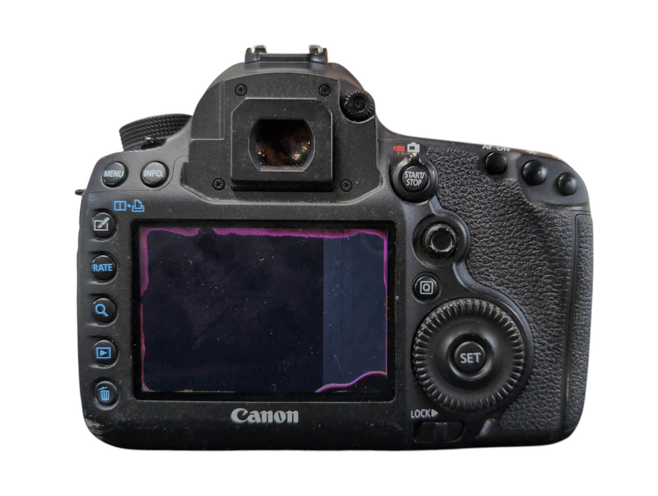 Canon EOS 5D Mark III 22.3MP Digital SLR Camera Body, READ