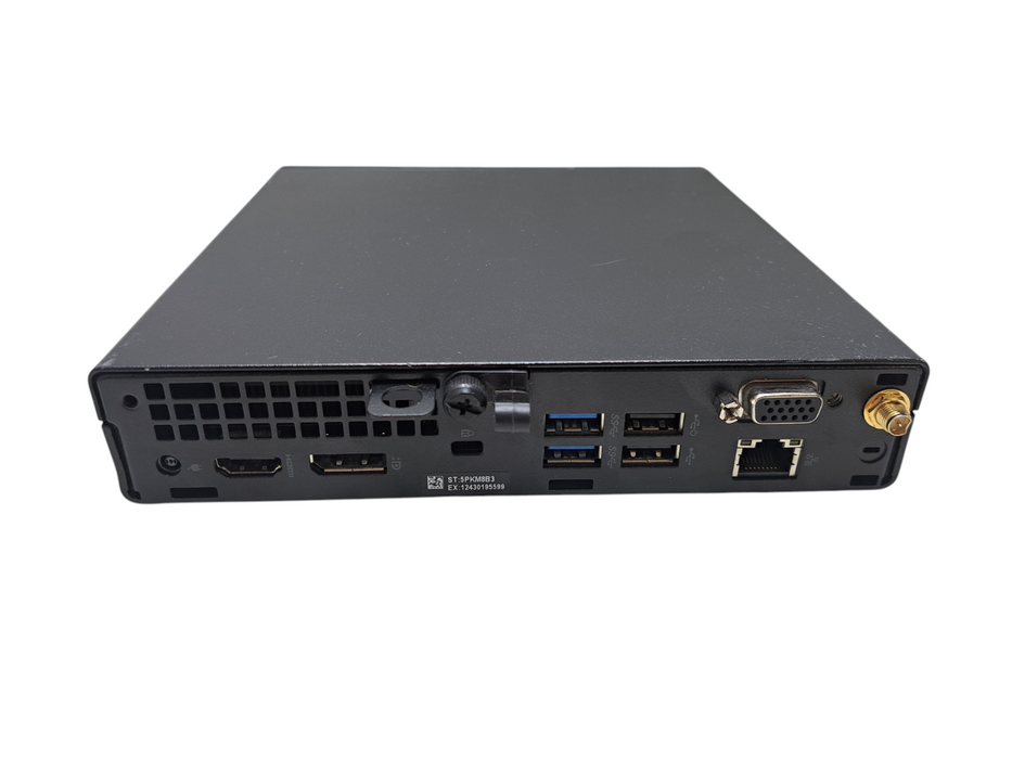 Dell OptiPlex 3080 Micro | Intel Core i3-10100T, 8GB DDR4, 256GB NVMe, Wi-Fi