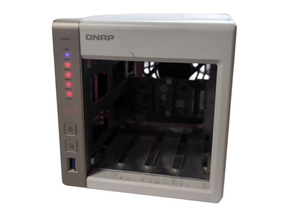 QNAP TS-451 4-Bay NAS, No HDD & Caddies, READ