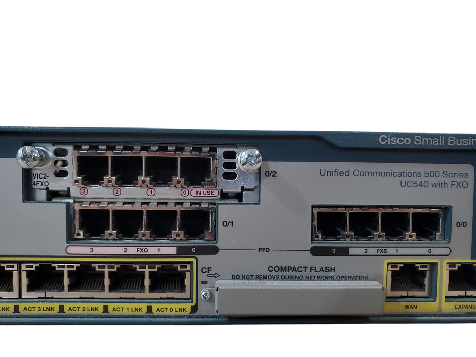 Cisco UCS540W-FXO-K9 V01 Unified Communications Appliance w/ VIC2-4FXO