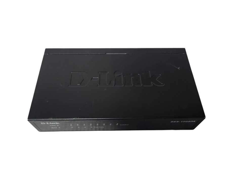 D-link 8 port unmanaged desktop switch 4 POE ports DES-1008PA
