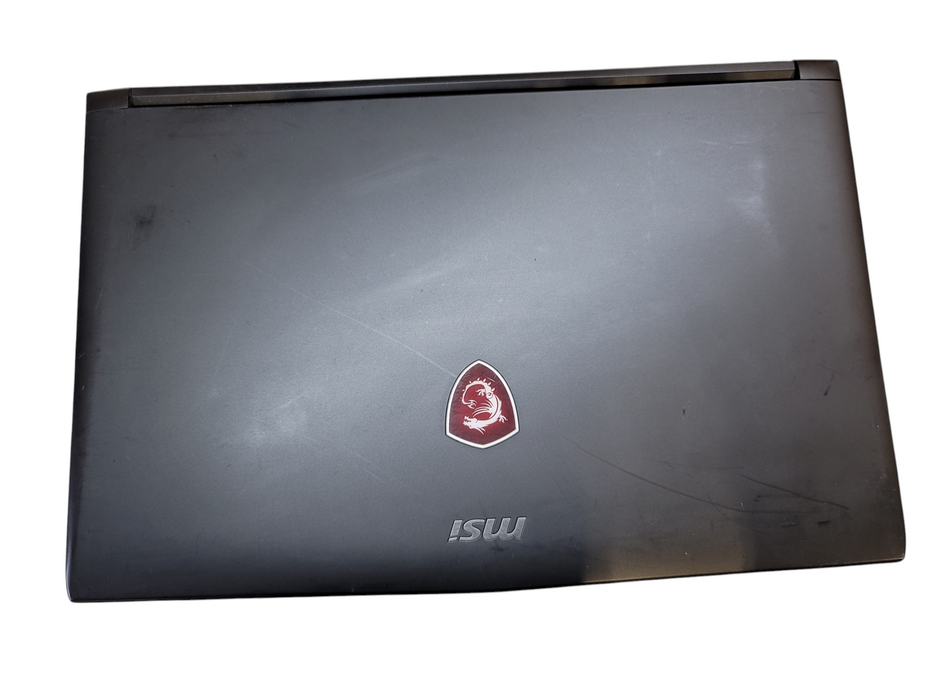 MSI GL62M 15" i7-7700HQ 16GB DDR4 GTX 1050 256GB SSD FOR PARTS/REPAIR