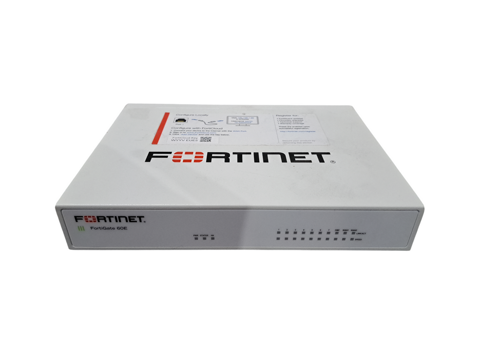 Fortinet FortiGate FG-60E Network Security Firewall w/ Power Adapter *READ*