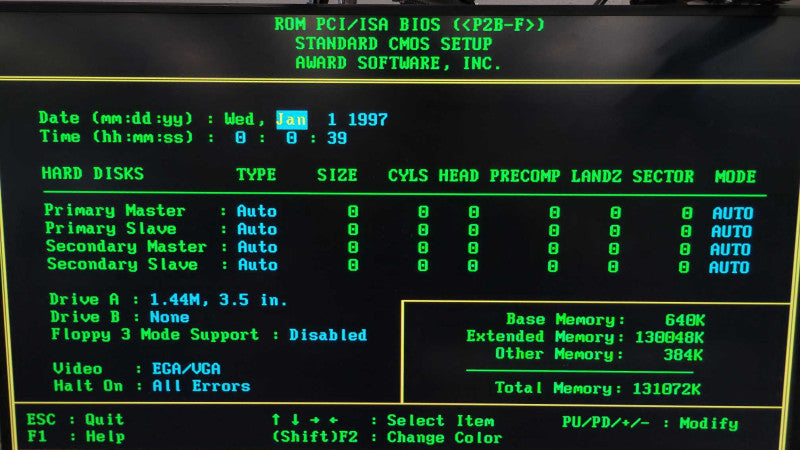Intel Pentium III @ 450Mhz | 128MB RAM | NO HDD | RAGE PRO TURBO PCI GPU %