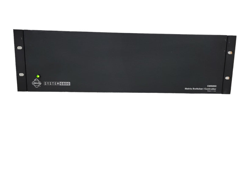 Pelco Matrix Switcher/ Controller System CM6800E-48x8 | NTSC CAMERA ASCII PORTS UNIT