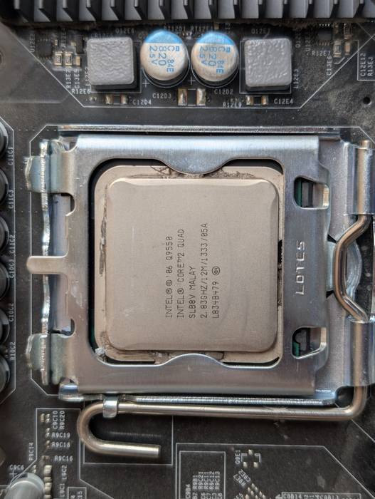 EVGA nForce 780i SLI  FTW Intel Core 2 Quad Q9550 Please READ