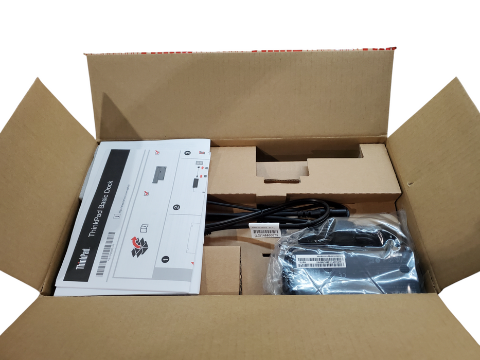 New Open Box - LENOVO ThinkPad Basic Dock 90W (40A00090US)