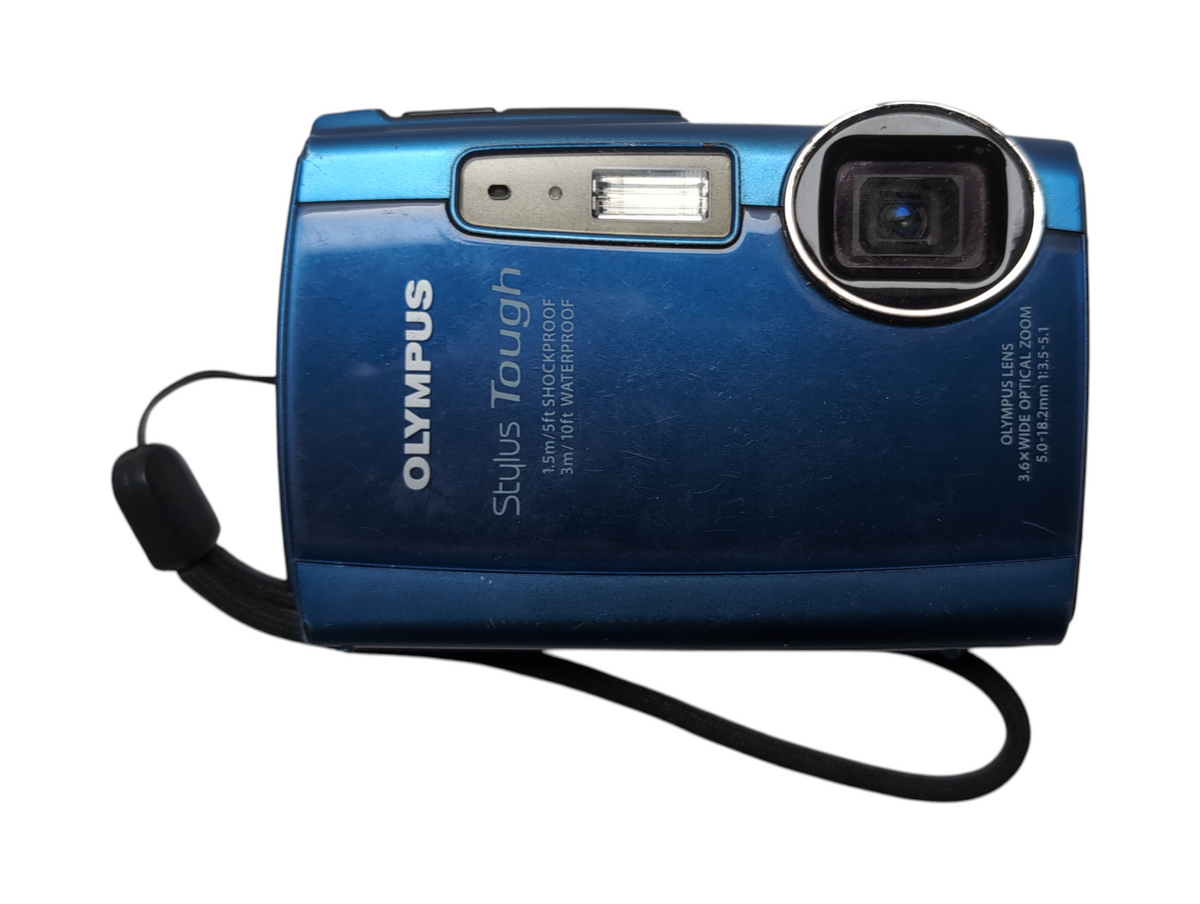 Olympus Stylus Tough 3000 Waterproof Digital Camera w/ Battery