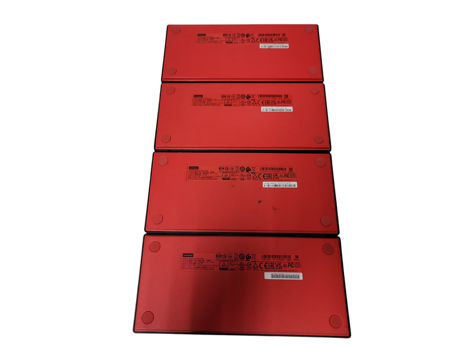LOT 4x Lenovo ThinkPad LDA-KP Universal USB-C Docking Station