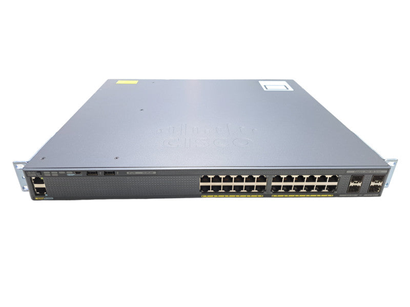 Cisco WS-C2960XR-24TS-I | 24-Port Gigabit IP Lite Switch | 4x SFP, 2x 250W PS