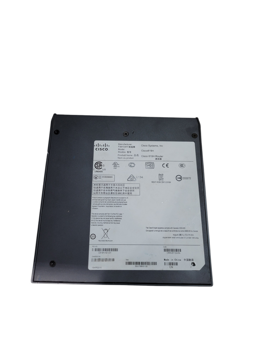 Cisco 810 Series - 819H-K9 Slient Router
