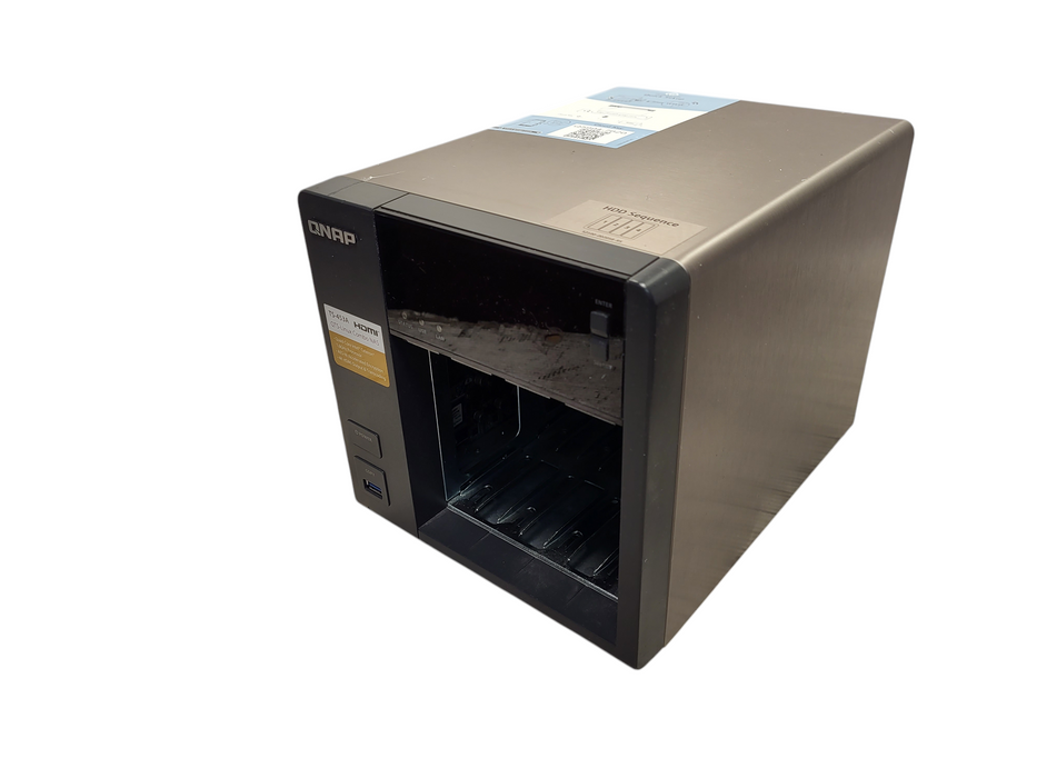 QNAP TS-453A 4-Bay NAS, Celeron N3160 1.60GHz, 4GB RAM No AC/Caddies