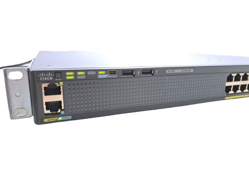 Cisco WS-C2960XR-24TS-I | 24-Port Gigabit IP Lite Switch | 4x SFP, 2x 250W PS