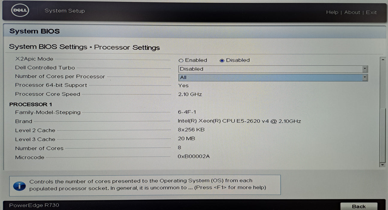 Dell PowerEdge R730 16x 2.5" | 1x Xeon E5-2620 v4, 16GB DDR4, H730 Mini, 2x 750W