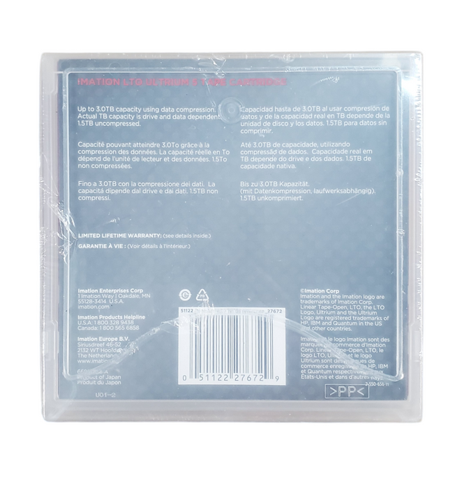 NEW - Imation LTO-5 Ultrium Data Cartridge 1.5TB/3.0TB