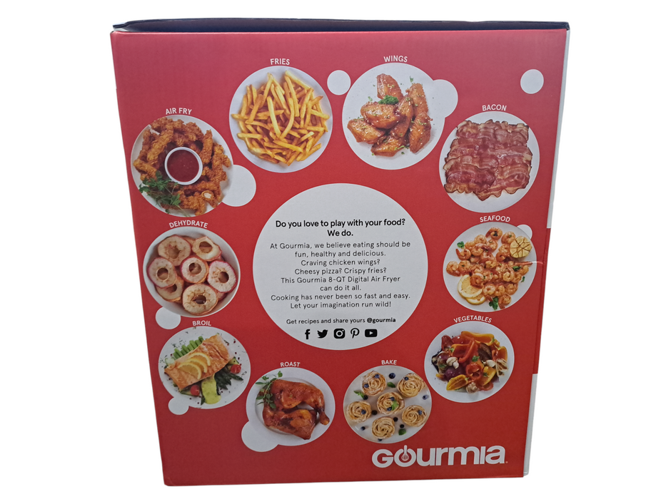 Gourma Digital Air Fryer - 8QT