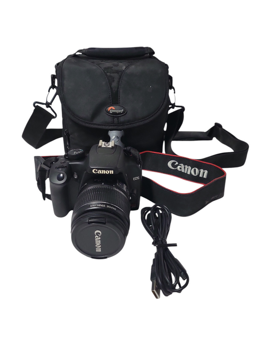 Canon Rebel Camera EOS Rebel XS DS126191 W/ 18-55mm Lens READ