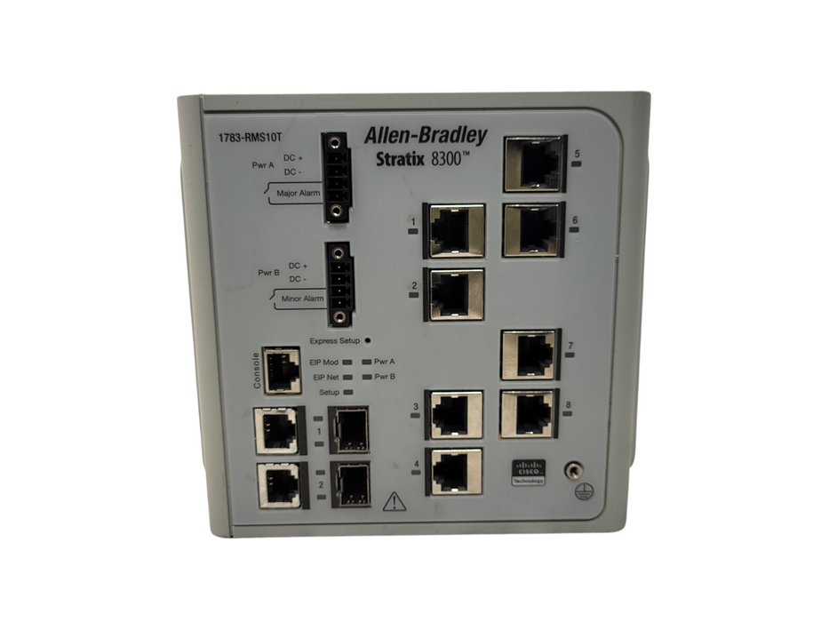 Allen Bradley 1783-RMS10T Layer 3 Managed Ethernet Switch Stratix 8300
