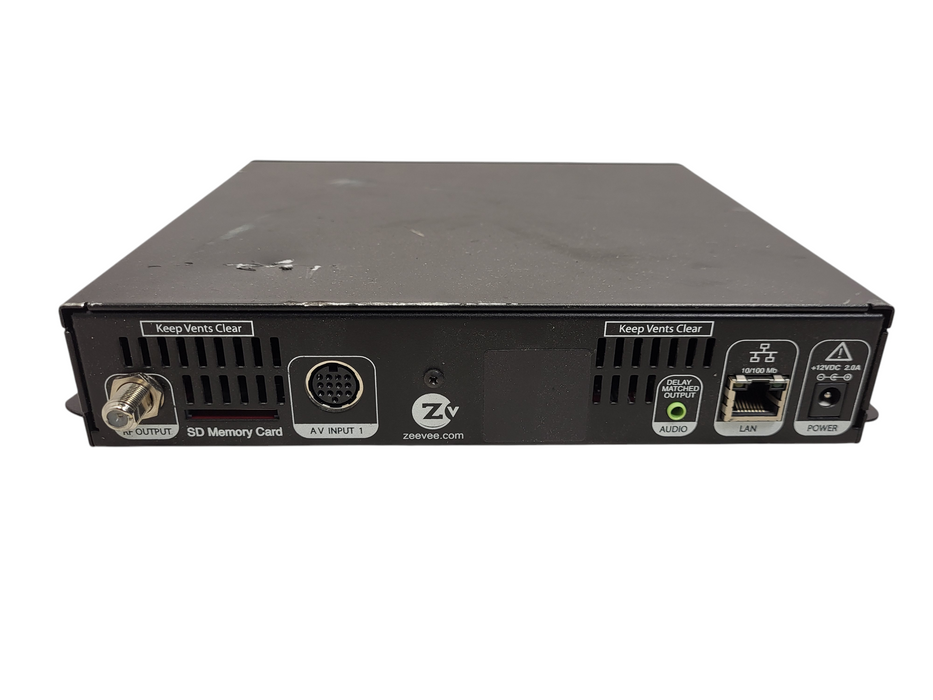 ZeeVee ZVPROXXX ZvP620 YPrPb VGA in OAM out Encoder Modulator