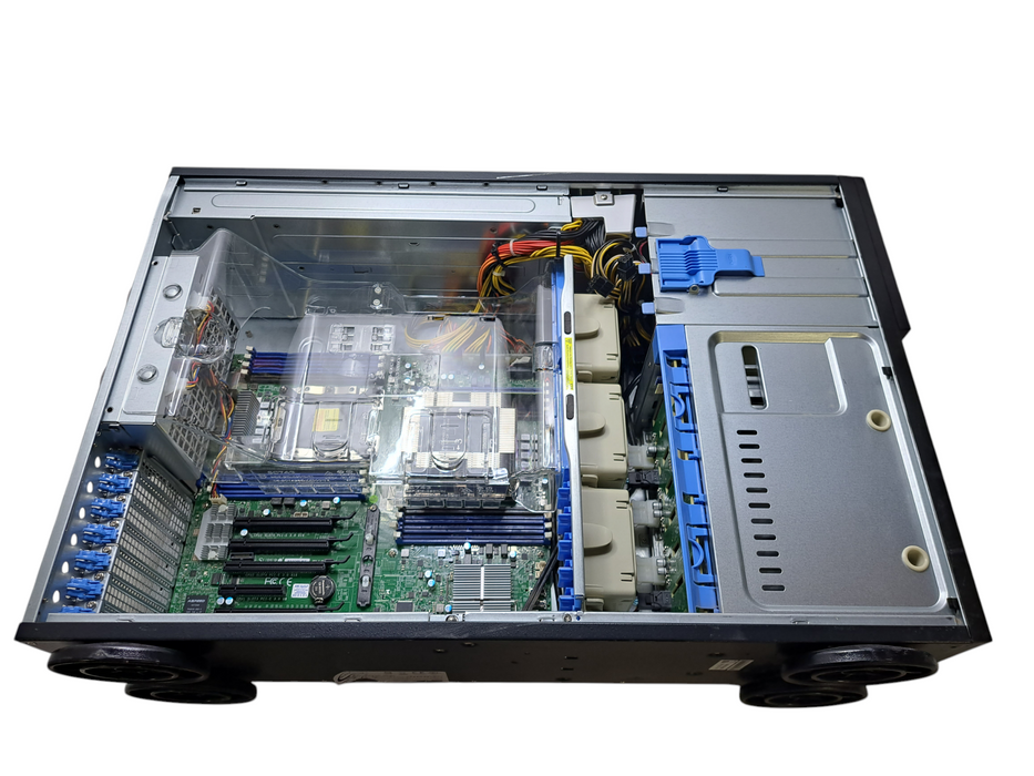 Supermicro X11DPi-NT Tower| Xeon Silver 4108 @1.80GHz, 32GB DDR4, 2x 1280W