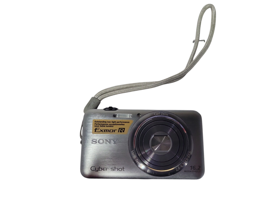 Sony Cybershot DSC-WX7 Silver 16.2MP Compact Digital Camera READ