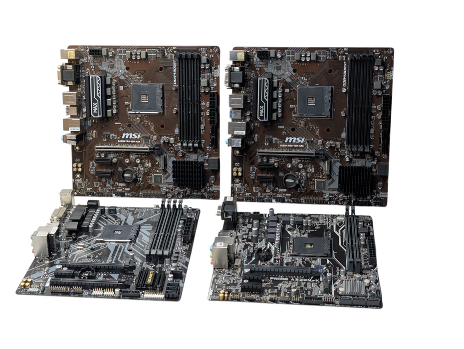 Lot of 4x AM4 Motherboard Please READ