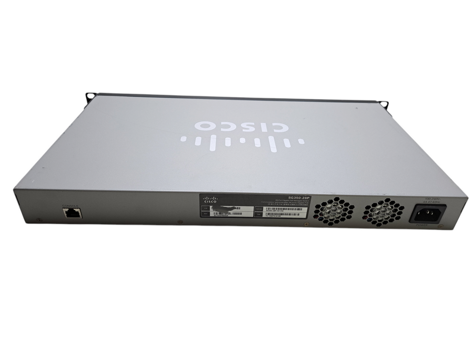 Cisco SG350-28P-K9 V04 | 28-Port Gigabit PoE Managed Switch | 4x SFP