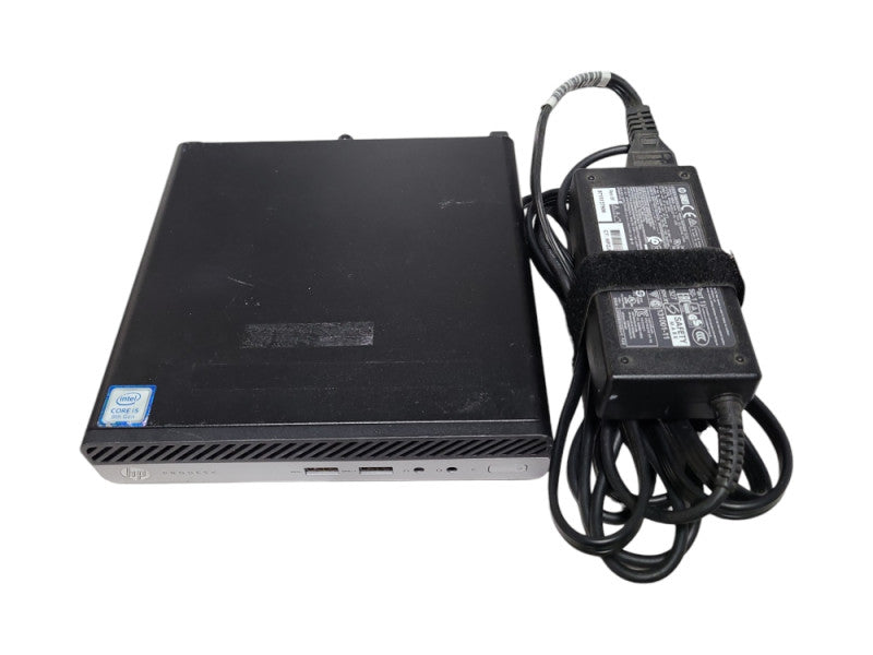 HP ProDesk 400 G5 USFF, i5-9500T 2.20GHz, 8GB DDR4, 256GB NVMe, WiFi, PWR