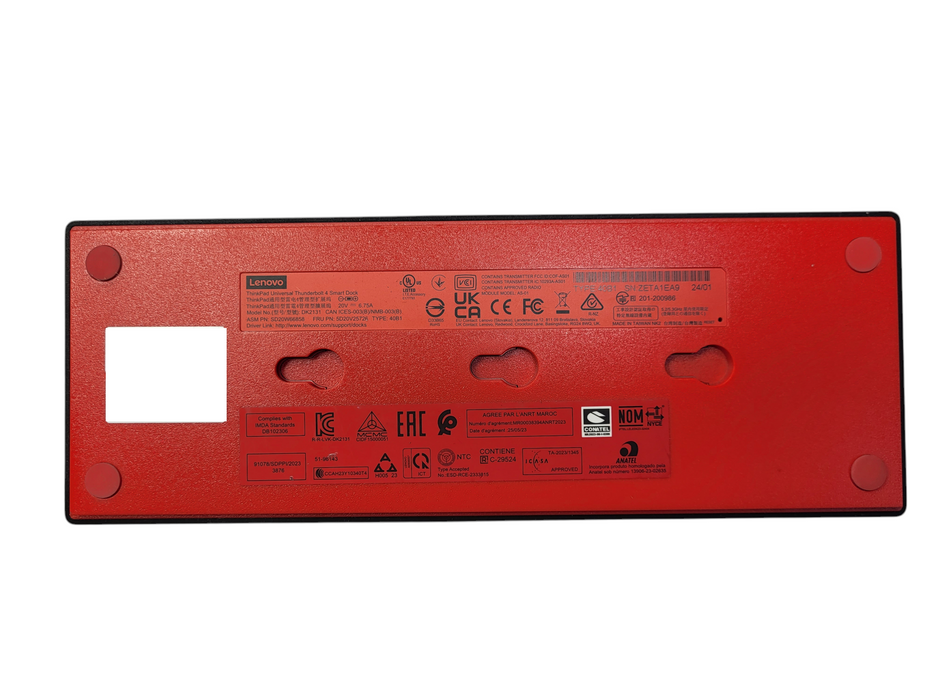 Lenovo ThinkPad Thunderbolt 4 Univeral Dock 40B1 w/ 135W AC, WS cable 40G
