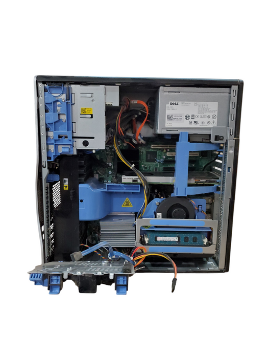 Dell PowerEdgeT5500 Workstation - 2x Xeon E5620, 36GB DDR3, Quadro 4000 - No HDD
