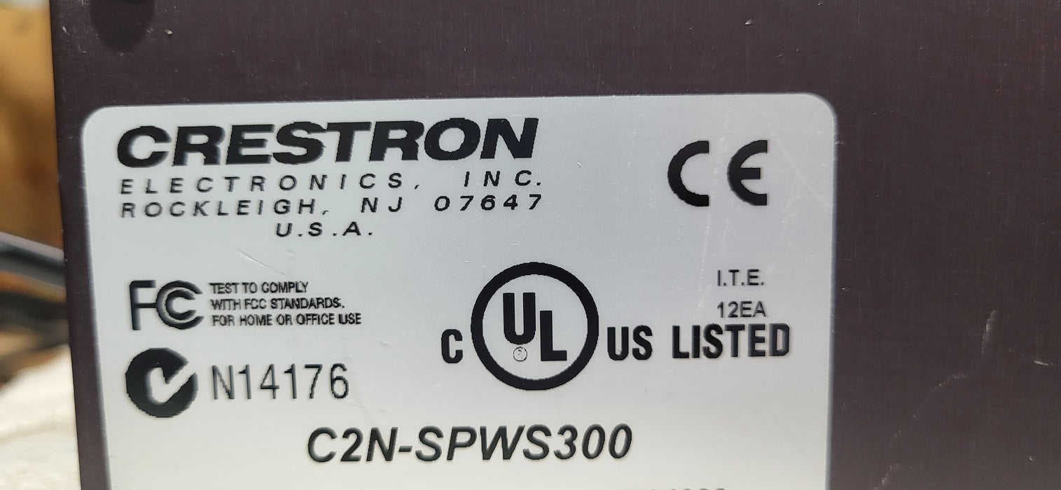 CRESTRON C2N-SPWS300 POWER SUPPLY | READ