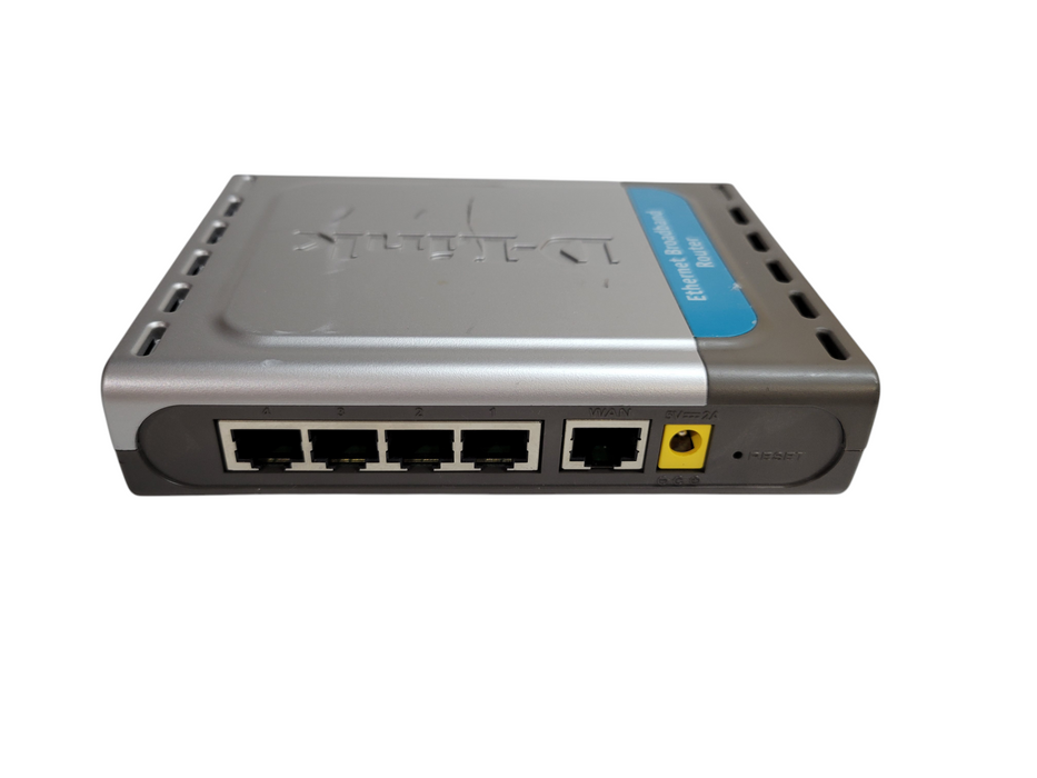 D-Link (DI-604) 4-Port 10/100 Ethernet Broadband Router Only