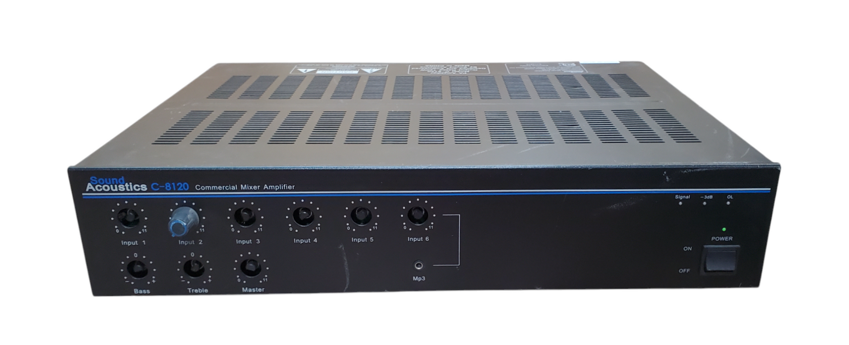 Sound Acoustics C-1820 Commercial Mixer Amplifier *READ*