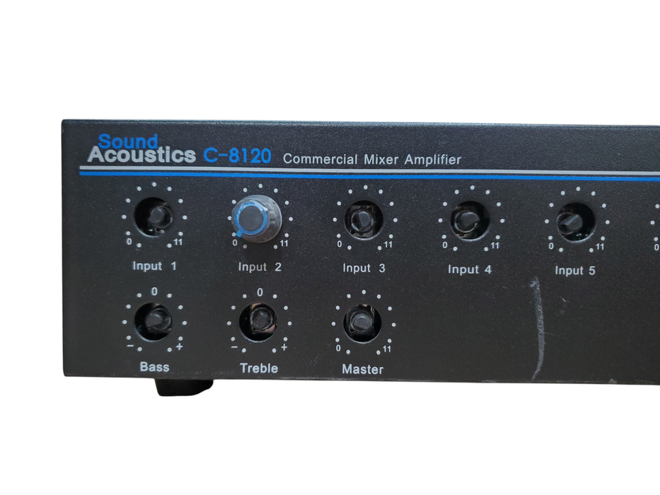 Sound Acoustics C-1820 Commercial Mixer Amplifier *READ*