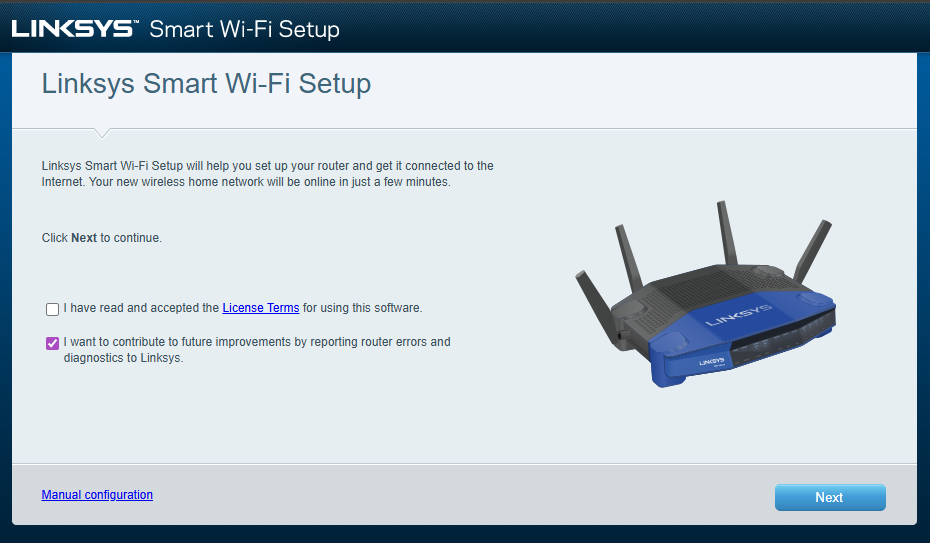 Linksys WRT1900AC 1300 Mbps 4 Port Dual-Band Wi-Fi Router(READ)