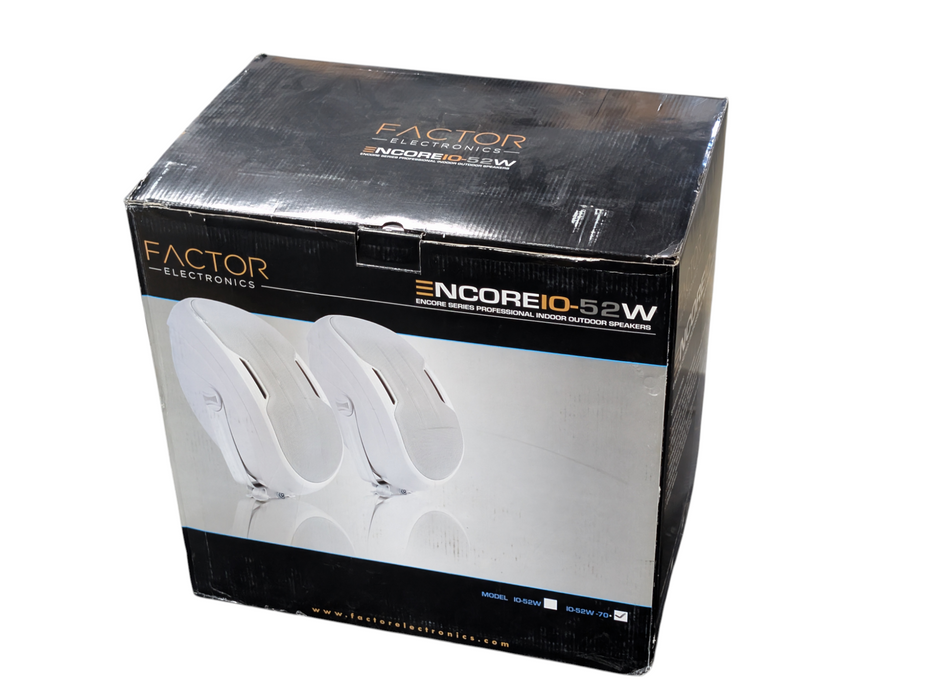 Factor Electronics Encore IO-52B-70 professional Indoor-Outdoor 200 Watt Speaker