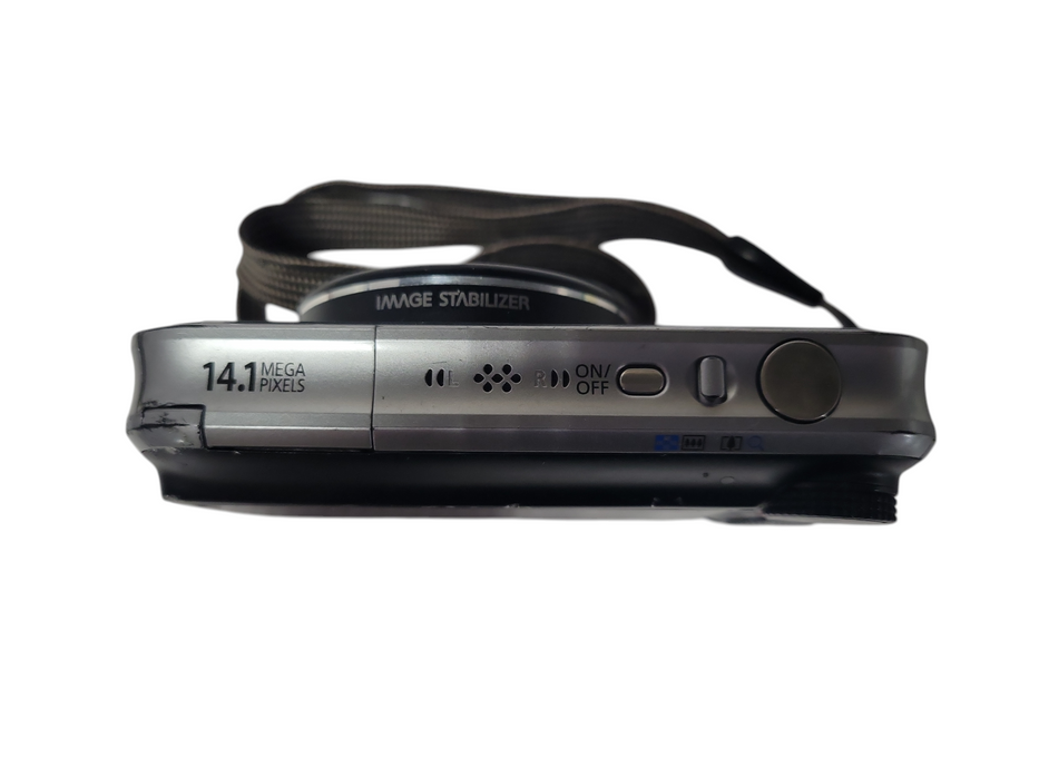 Canon PowerShot SX210 IS PC1468 14x Optical Zoom Black14.1mp Digital Camera READ