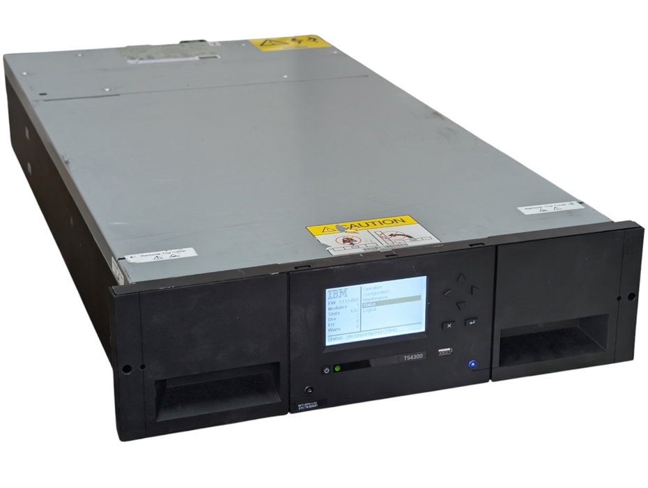 IBM TS4300 Tape Library 2x FC LTO7 Drives