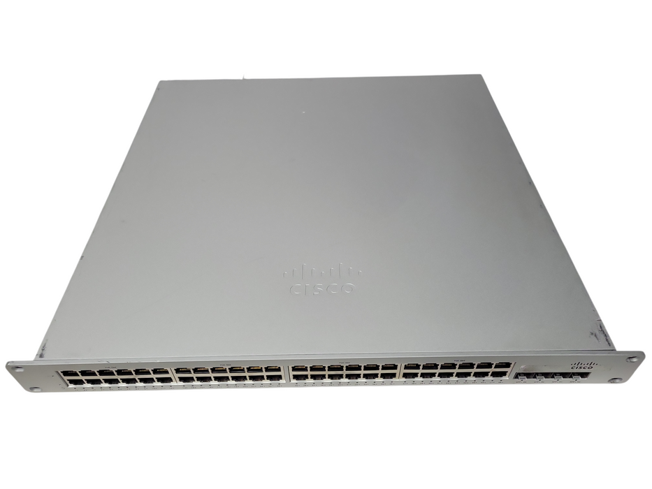 Cisco Meraki MS250-48FP-HW 48 Port Gigabit Switch 4xSFP+ PoE+1025W PSU Unclaimed