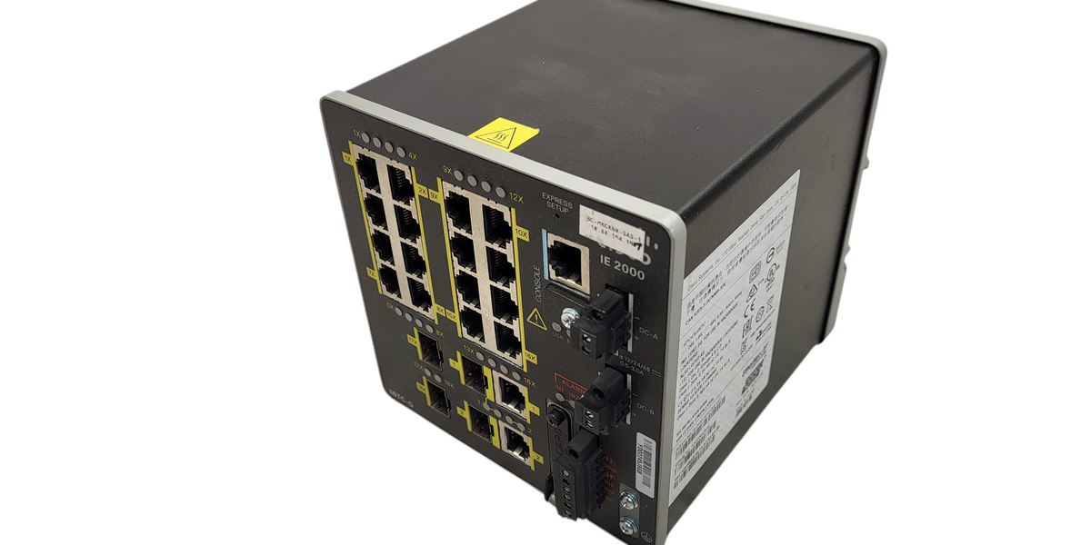 Cisco IE-2000-16TC-G-E Industrial Switch | Managed Fast Ethernet