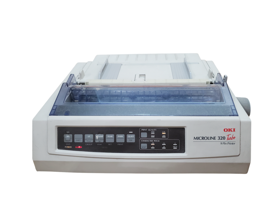 OKI Microline 320 Turbo 9 Pin Dot Matrix Printer -  *READ*
