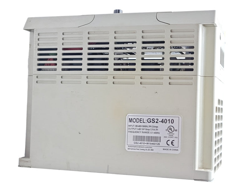 AUTOMATION DIRECT GS2-4010 AC DRIVE 10HP 460V 3PH GS2-4010, READ _