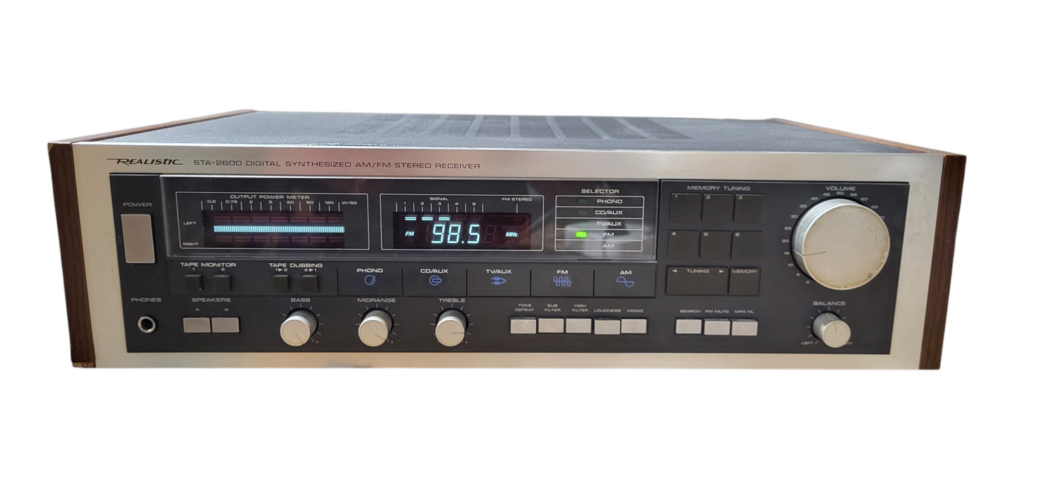 Vintage Realistic STA-2600 Receiver AM/FM - Made in Japan