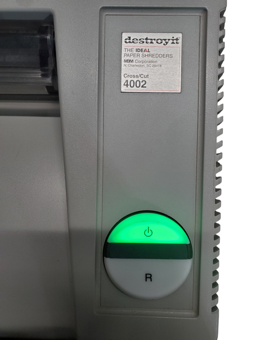 Ideal DestoryIT 4002 Cross/Cut Industrial Paper Shredder