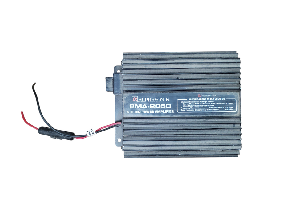 Alphasonik PMA-2050 Stereo Power Amplifier *READ*