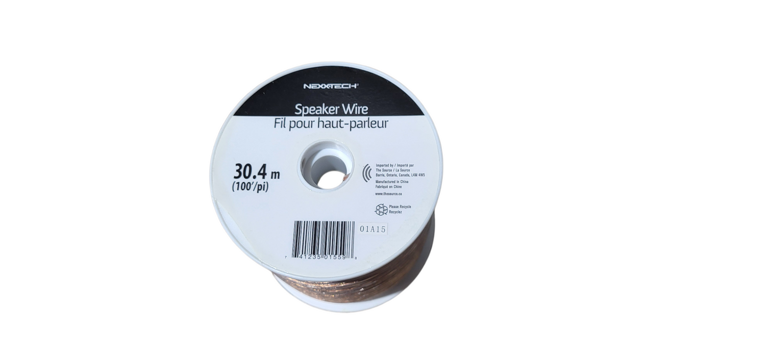 Nexxtech 16AWG Speaker Wire 30.4m (100 ft)