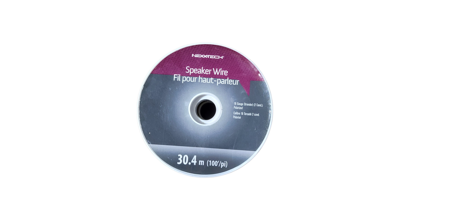 Nexxtech 16AWG Speaker Wire 30.4m (100 ft)